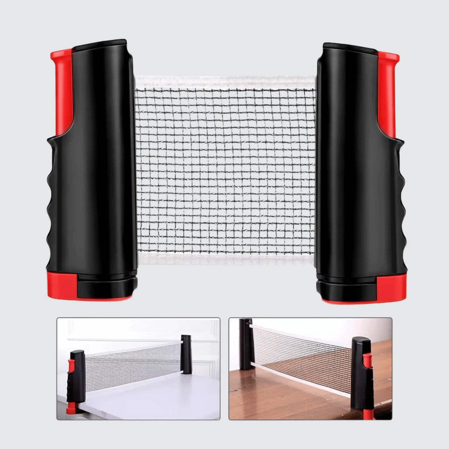Red Extensible Ping Pong Portátil