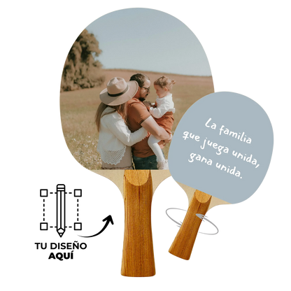 Pala Personalizada 2 Caras