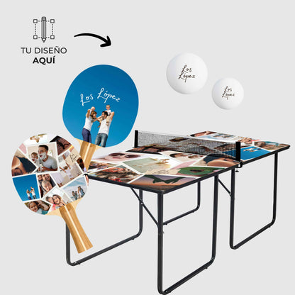 Pack Personalizado Completo – Mesa MIDI + 2 Palas + 10 Pelotas